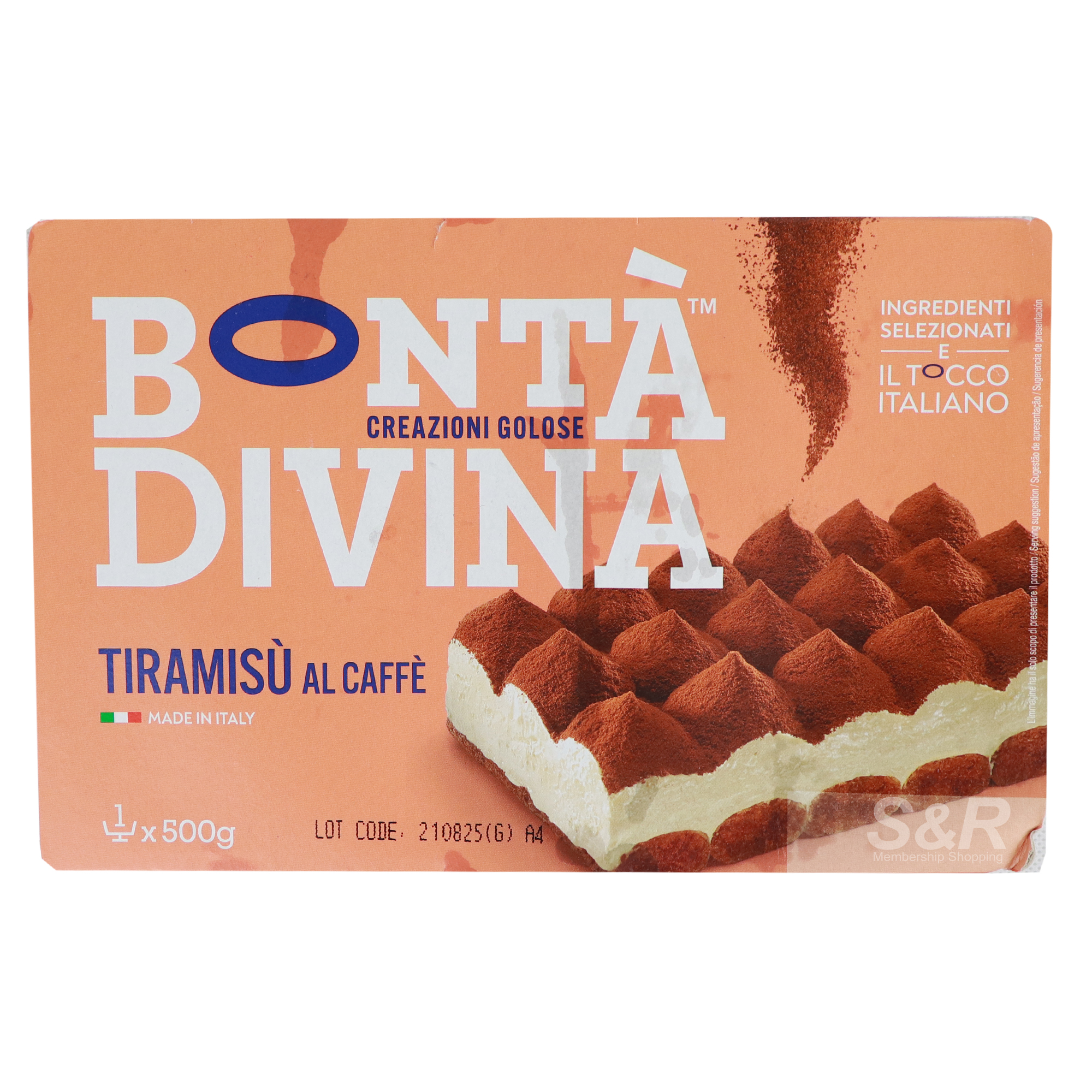 Bonta Divina Tiramisu 500g